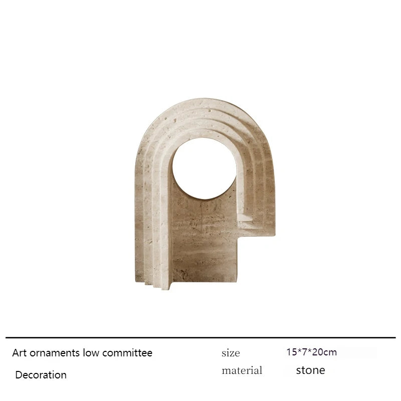 Any Size Custom Modern Marble Sculpture Vase Handcrafted Unique Stone Art Decor Luxury Home Living Room Shelf Office Desk Premiu