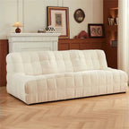 Any Size Custom Chenille Togo Lazy Sofa 6 Pleats 5 Buttons Plump Filling Compressed Shipping Multi Colors Available Cozy Living