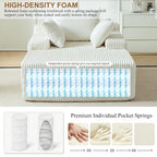 67 Inch Chaise Lounge Chair Indoor Oversized Upholstered Corduroy Sofa Bed Deep Seat Sleeper Couch Customized