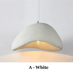 Nordic Wabi Sabi Pendant Lamps Dining Room Lighting Modern Living Room Bedroom LED Ceiling Chandelier Loft Lustre Hanging Lights