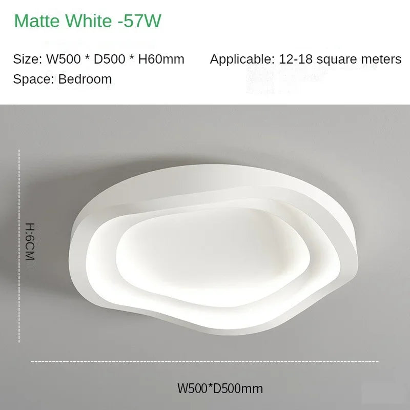 Nordic LED Chandelier Ceiling Light Minimalist Design for Bedroom Dining Living Room Decoration Indoor Lighting Lusters Fixtures