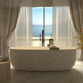 One-Piece Stone Bathtub