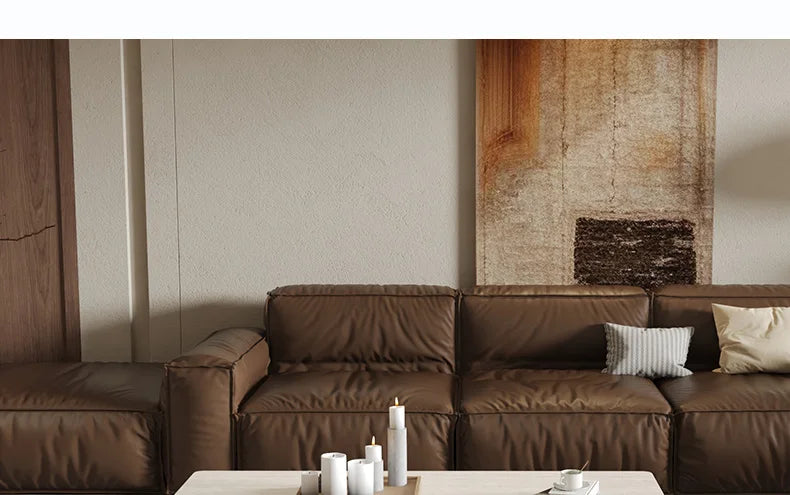 Any Size Custom Walnut Travertine Coffee Table Luxury Artisan Minimalist Heat Scratch Resistant Mansion Living Room Furniture