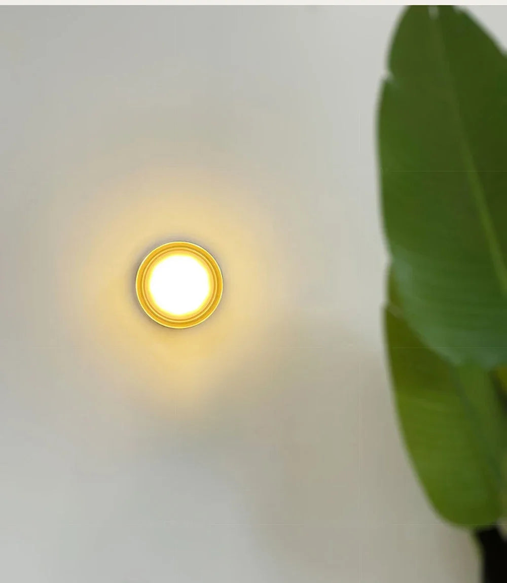 Modern LED Wall Lamp Living Room Amber Jelly Decor Wall Sconces  Corridor Study Dining Room  Home Decoration Smokey Grey Fixture