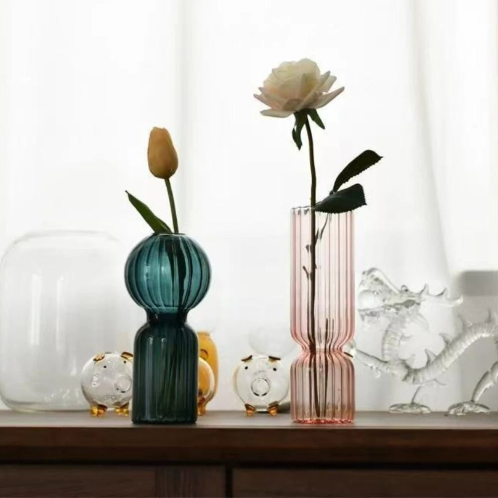 Retro Glass Vase
