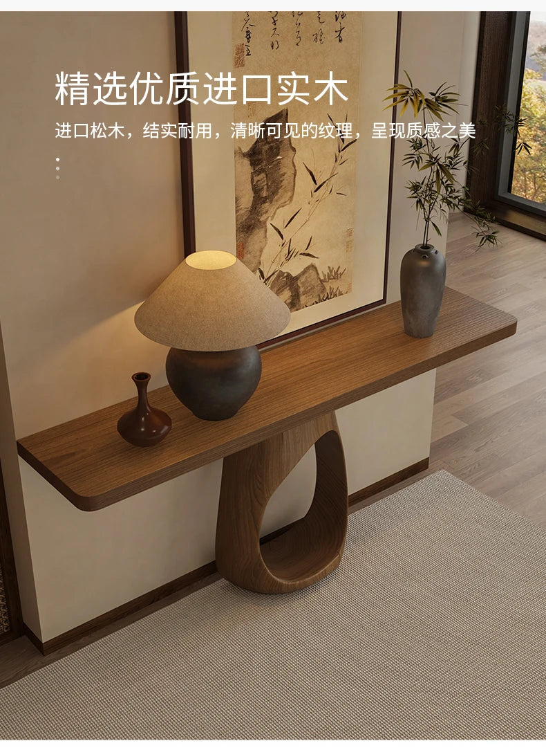 American Classic Console Table Unique Design Mid Century Cool Console Table Porch Entrance Recibidores Para Entrada Furniture
