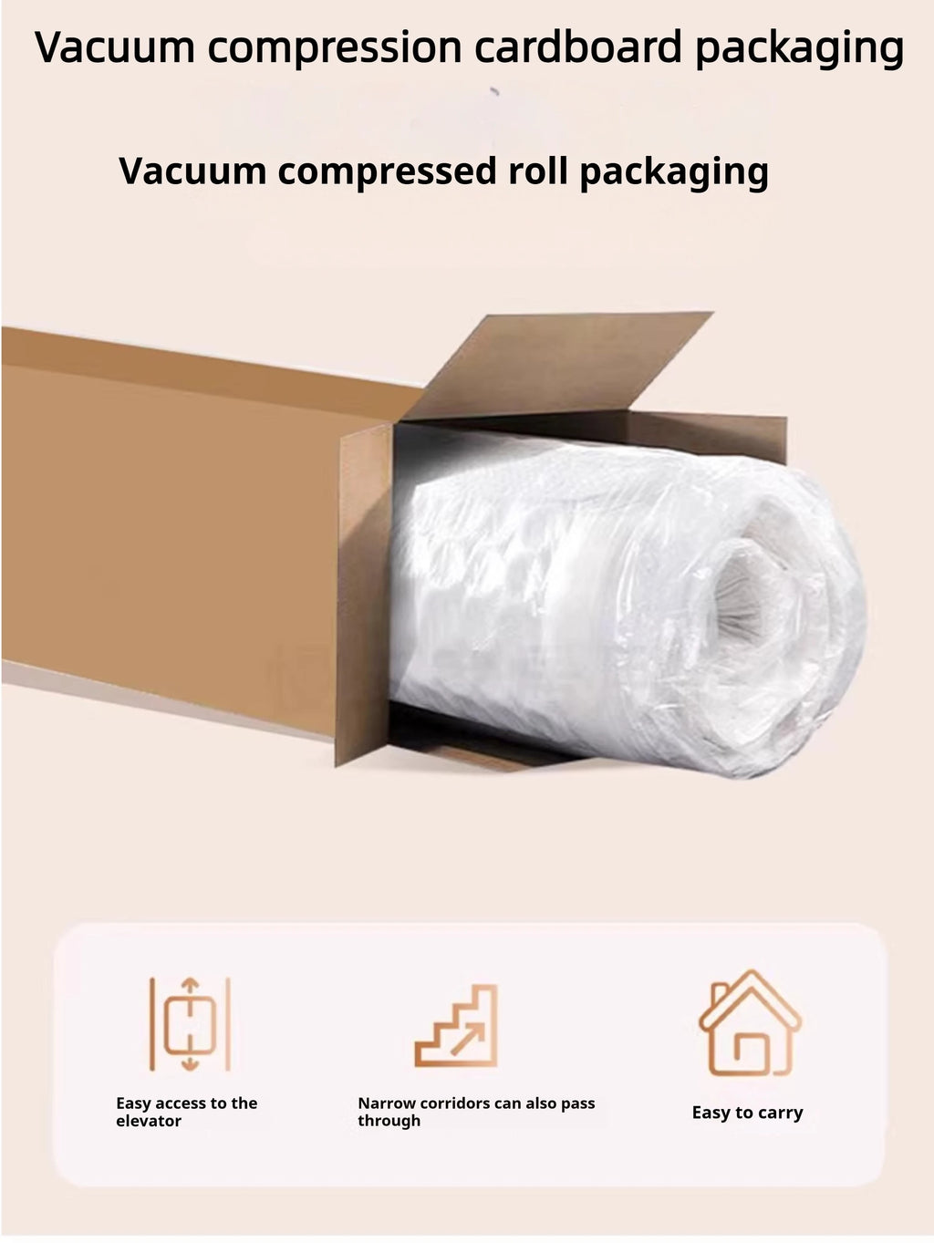 Any Size Custom Modern Comfort Luxury Puff Sofa Vacuum Roll Pack Compression Design Living Room Home Leisure Sofa Dual Use Sofa