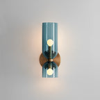 Nordic minimalist creative glass wall lamp hallway foyer bedroom living room bedside lamp study art light luxury wall lamp
