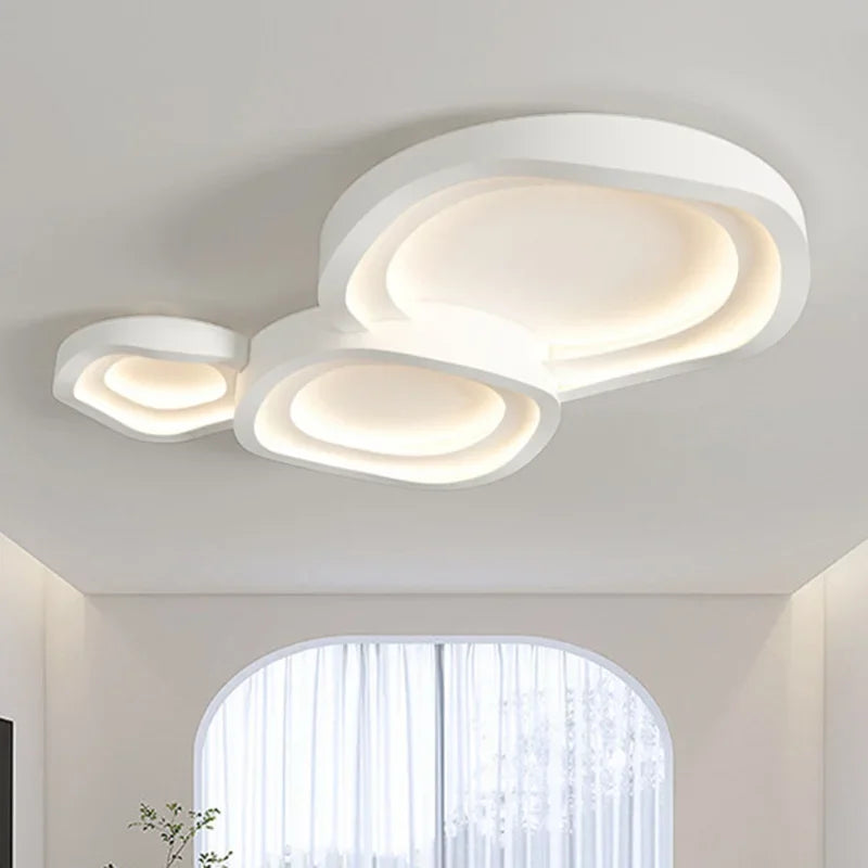 Nordic LED Chandelier Ceiling Light Minimalist Design for Bedroom Dining Living Room Decoration Indoor Lighting Lusters Fixtures