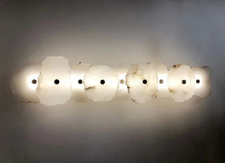 Creative Marble LED Wall Sconce Minimalist Lighting Fixture Living Room Bedroom Bedside Dining Room Corridor Home Decor
