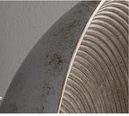 Nordic Creative Retro Round Wall Lamp Wabi-sabi Resin Sconces for Living Room Bedroom Bedside Hotel Corridor  Decor lightig