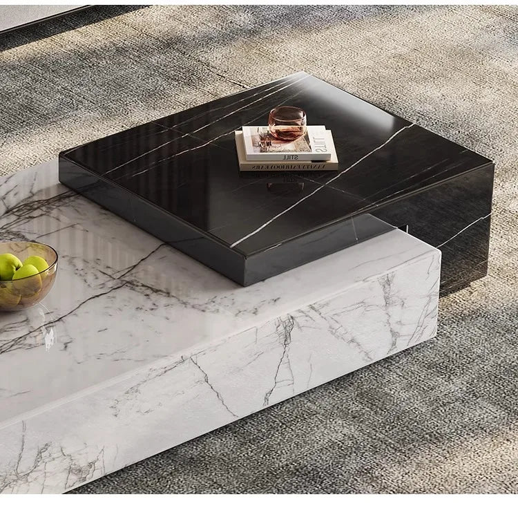 Any Size Custom Italian Luxury Marble Coffee Table High End Designer Statement Piece Villa Penthouse Living Room Heat Scratch Re