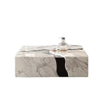 Any Size Custom Square Marble Coffee Table Italian Minimalist Viral Design Spacious Living Room Heat Scratch Resistant Customiza