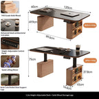 Any Size Custom Nordic Style Electric Lift Coffee Table Sturdy Durable Living Room Home Luxury Multi Functional Tea Table Furnit