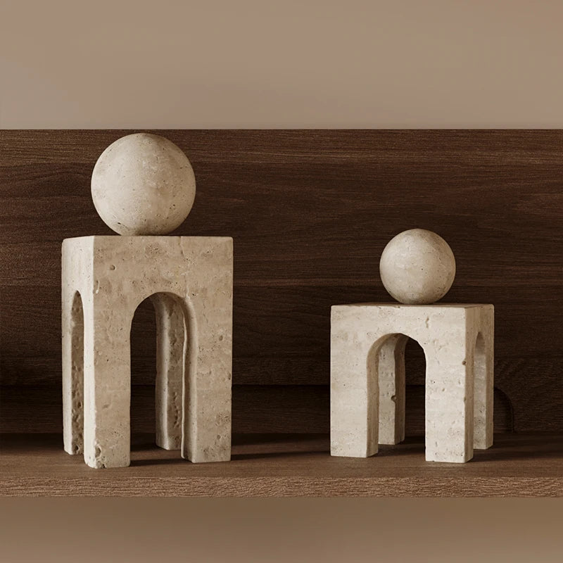 Any Size Custom Modern Marble Sculpture Vase Handcrafted Unique Stone Art Decor Luxury Home Living Room Shelf Office Desk Premiu
